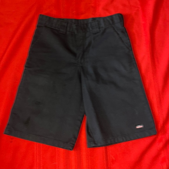 Dickies Bottoms Black Dickies Uniform Shorts Poshmark